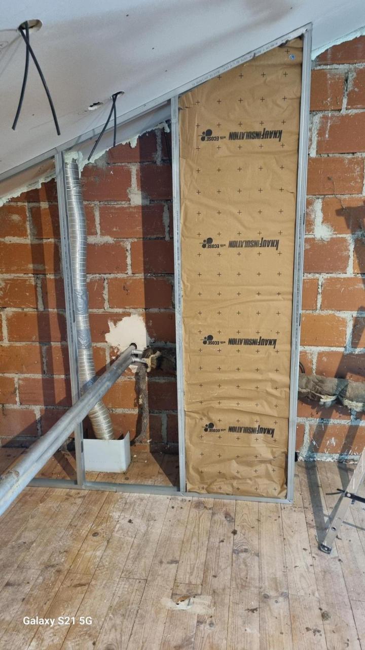 Chantier en cours près de Carbonne